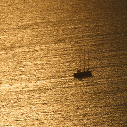 Sunset Time from Kamares Apartments